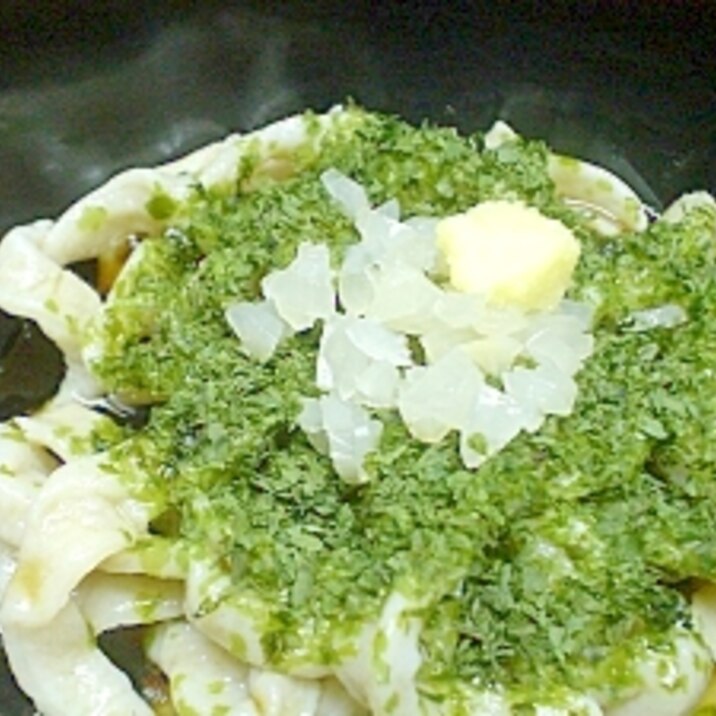 青海苔ぶっかけうどん